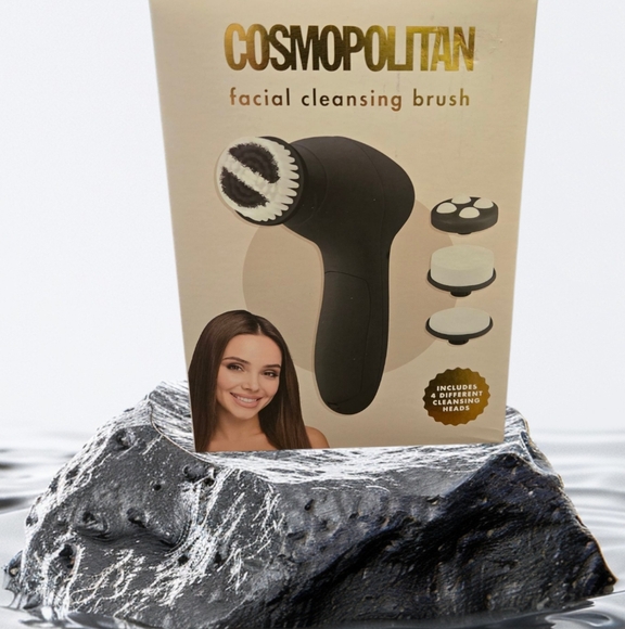 Cosmopolitan Other - Cosmopolitan Black Facial Cleansing Brush NIB